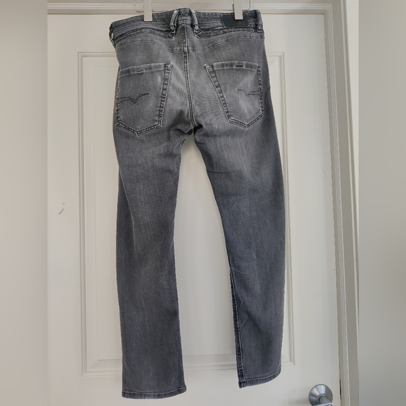 *Missing Button* Diesel Gray Jeans Belther Jeans - Picture 3 of 13
